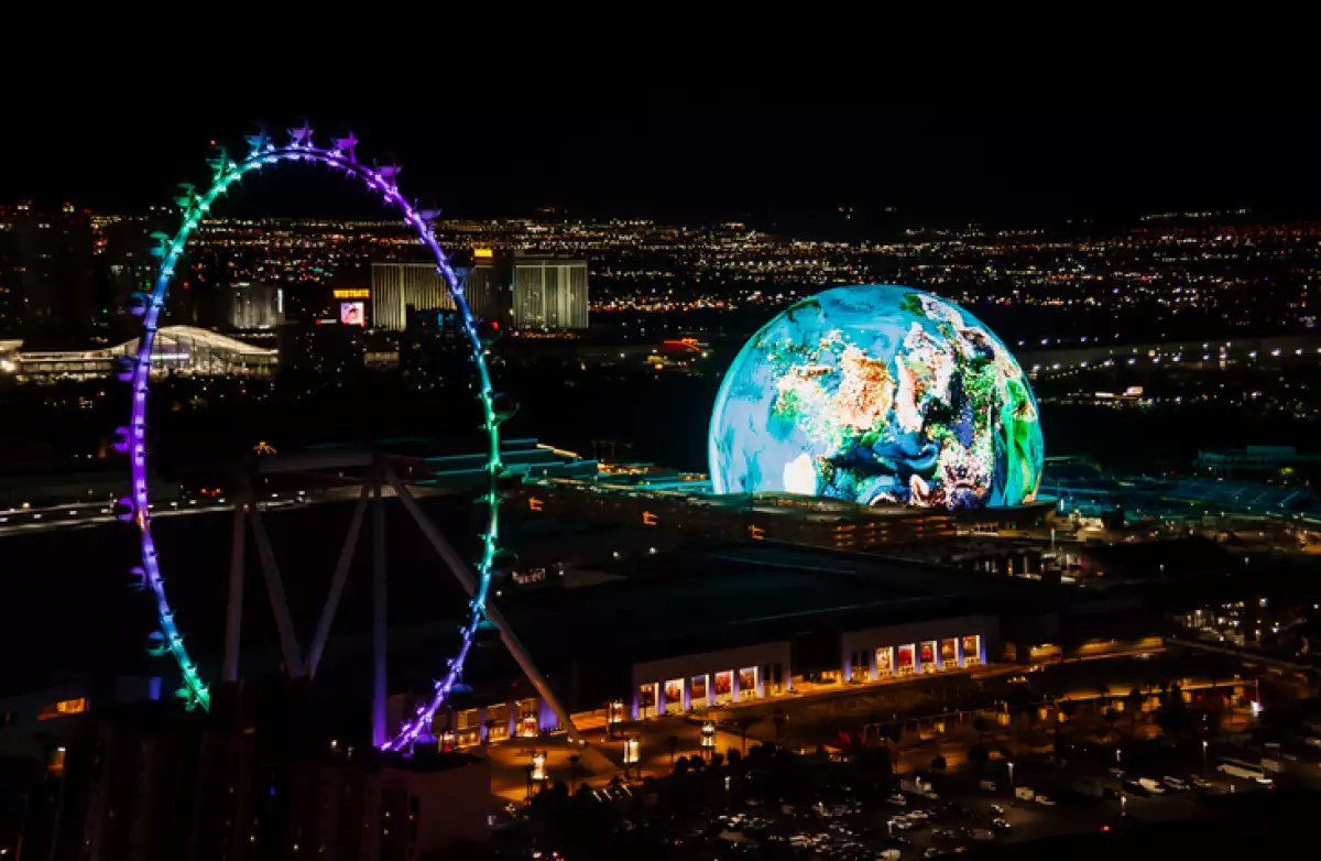 MSG Sphere and High Roller