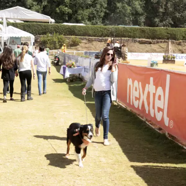 Ximena Escudero con Óscar