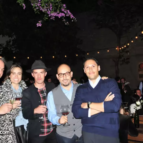 Antonio Mezher, Valeria Bross, Ricardo Ramos, Paulo Orendain y José Antonio Mandujano