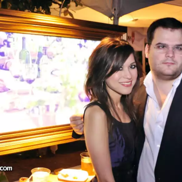 Cynthia Coss y Daniel Nájera