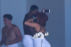 Khloe Kardashian and Tristan Thompson