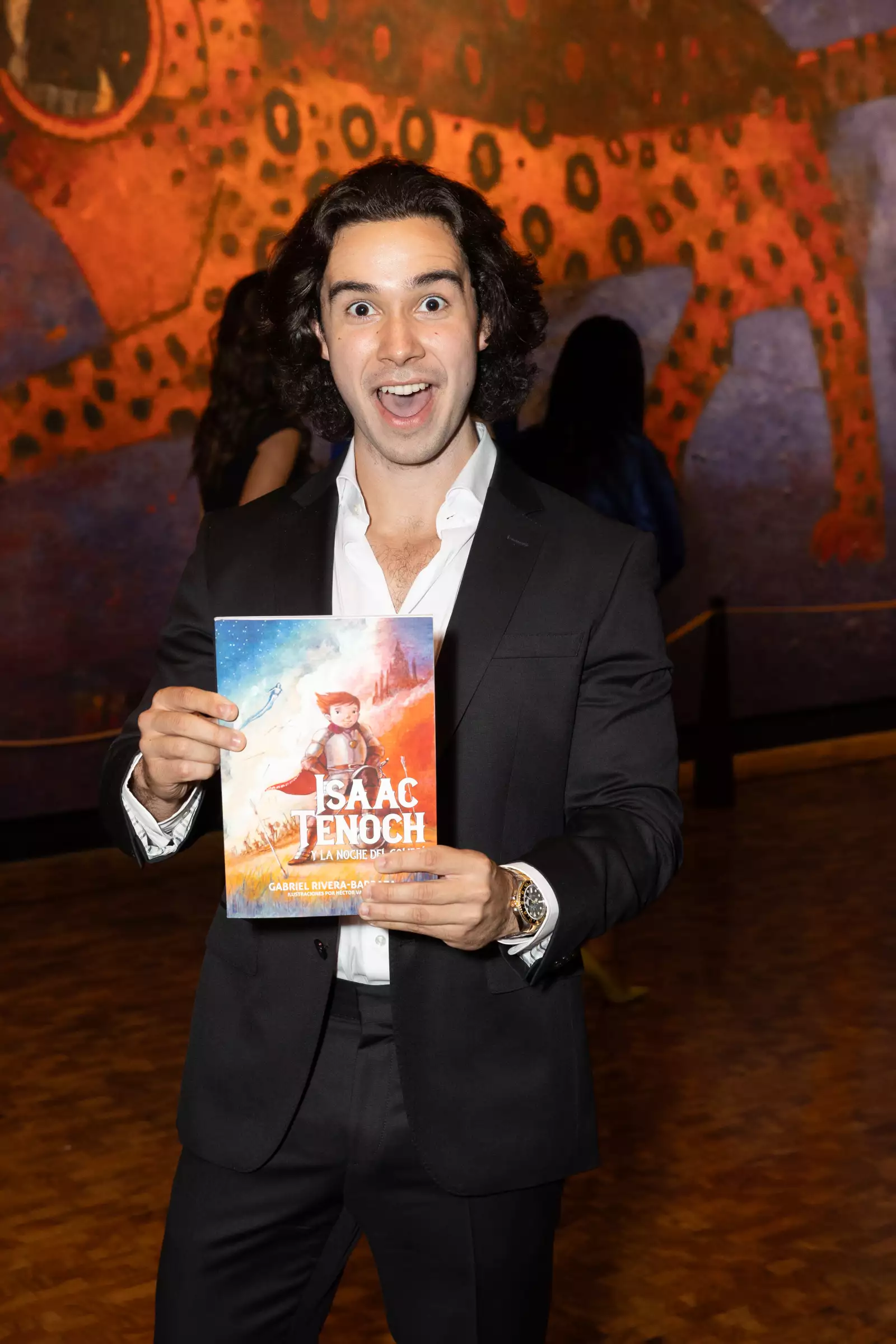 Gabriel Rivera-Barraza y Juana Domenzain en el Museo de Antropología