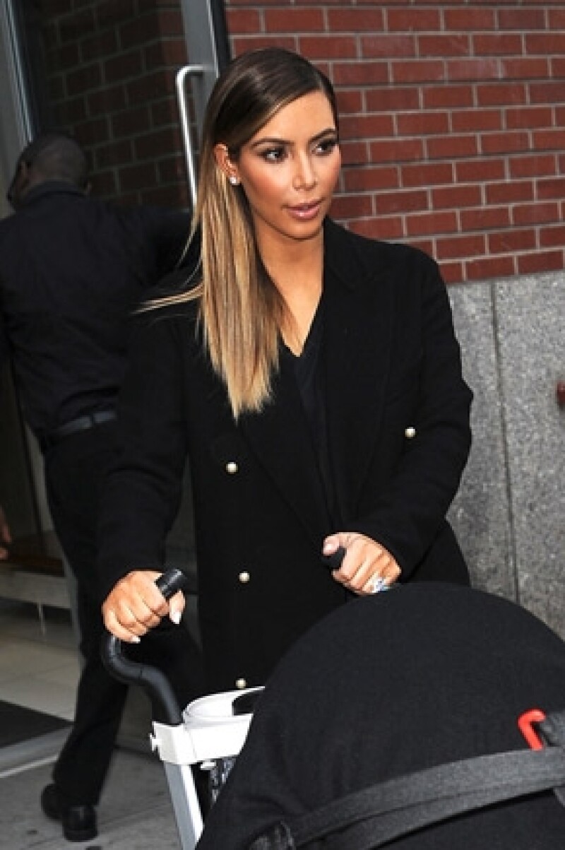 Kim está orgullosa de las personalidades que rodean a su hija.