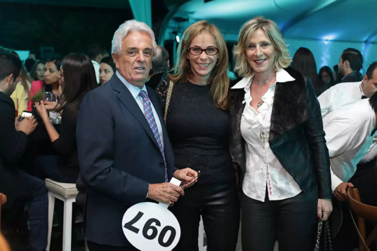 Justino Compeán,Patricia y Claudia Dorembaum
