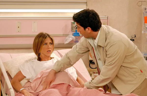 Jennifer Aniston y David Schwimmer