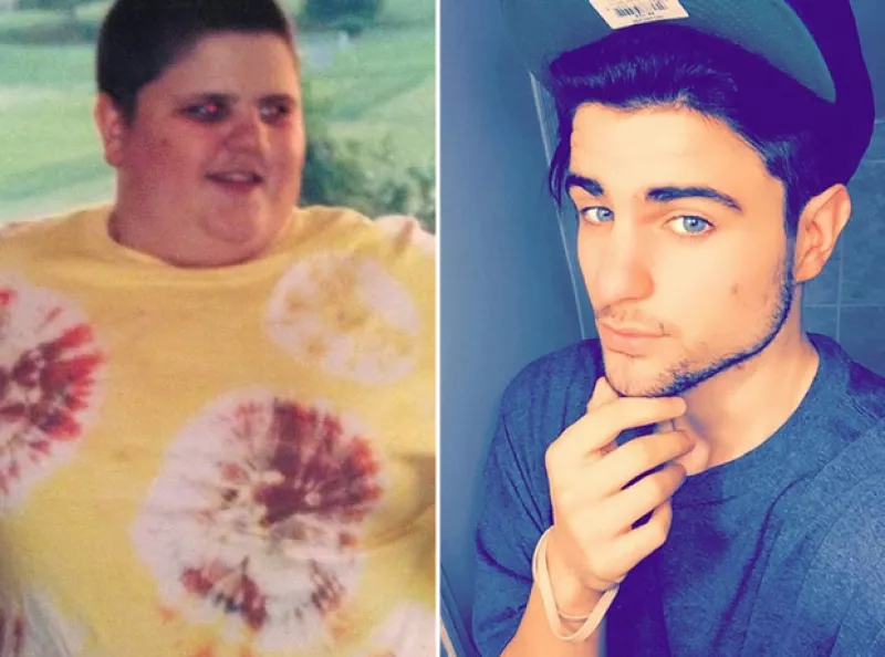 El joven casi ha alcanzado la fama mundial después de que en esta red social mostrara su increíble pérdida de peso.
