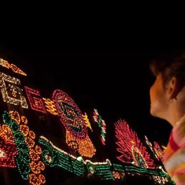 iluminación Zócalo