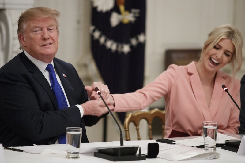 Ivanka y Trump