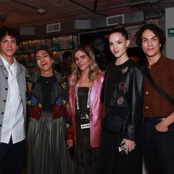 Isaac, Emilia, Daniela, Yael y Esteban Hernández