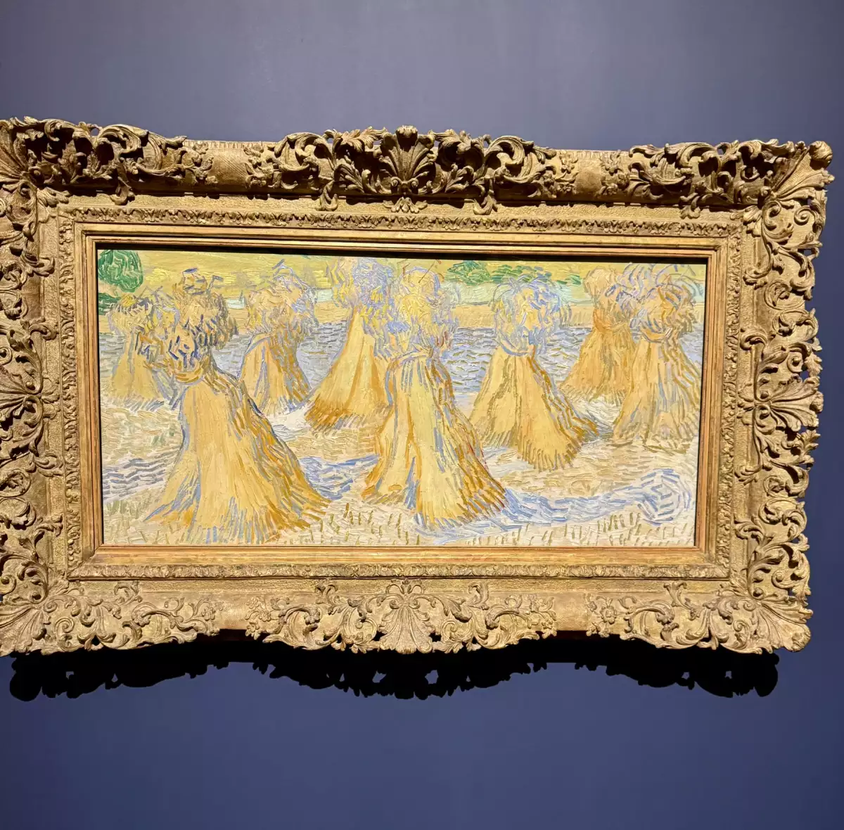 Vincent van Gogh, Gavillas de trigo (1890)