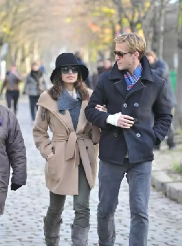 Eva y Ryan comenzaron su relación en el 2011, aquí en París, de las primeras veces que fueron captados como pareja.