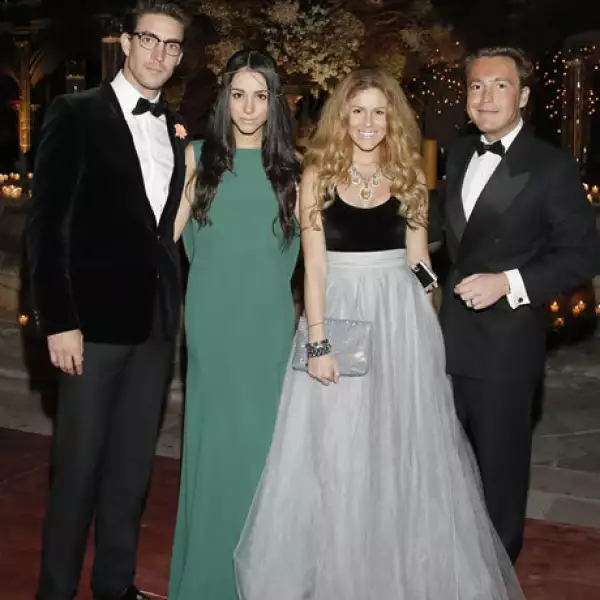 Francisco Bernot, Chantal y Michelle Torres y Mateo Gorina