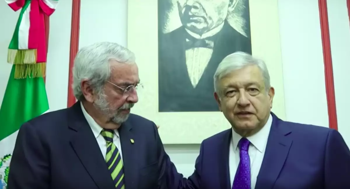 AMLO y Graue