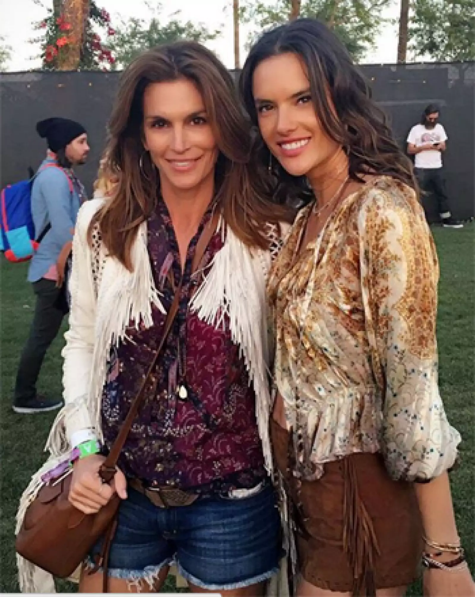 Cindy Crawford y Alessandra Ambrosio