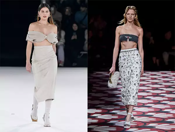 Foto: GettyImages; Jacquemus SS21/IMaxTree, Miu Miu SS21