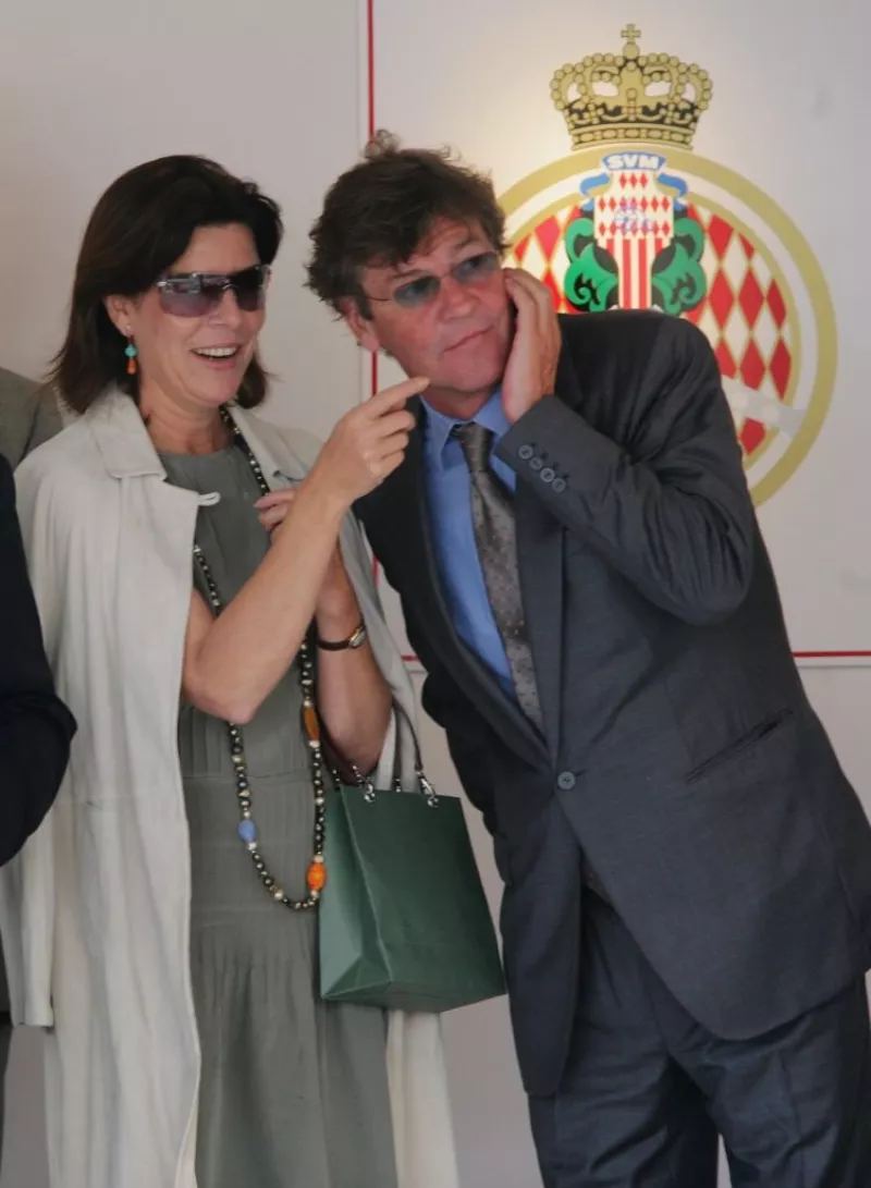 Carolina de Mónaco y el príncipe Ernesto de Hannover