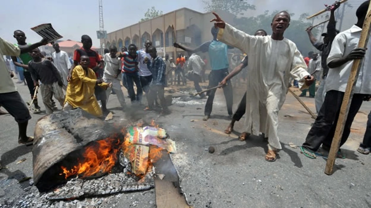 Violencia poselectoral en Nigeria