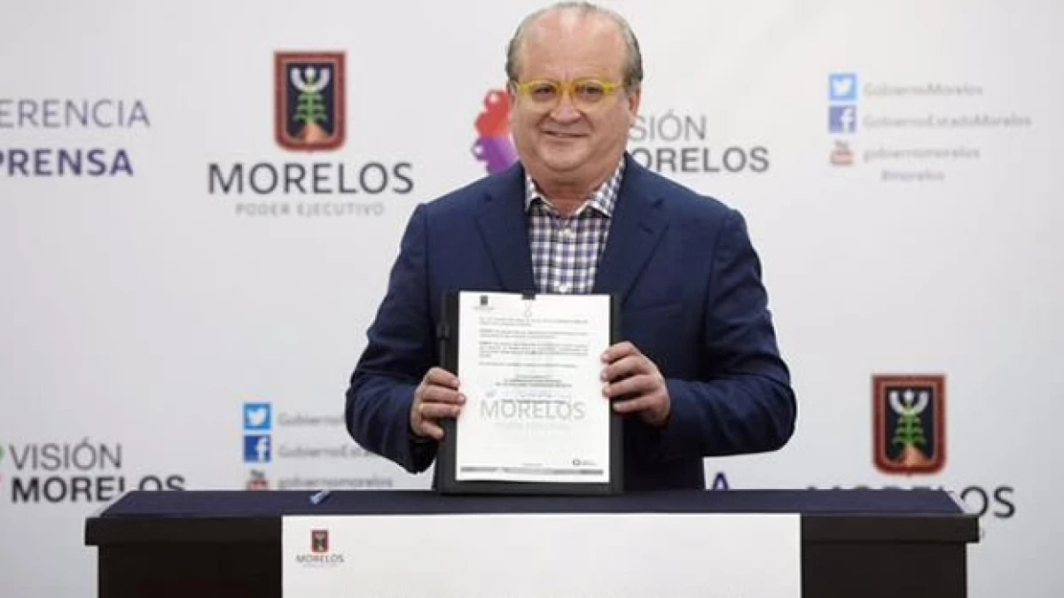 Graco Ramírez, gobernador de Morelos, expresó que es discriminatorio prohibir el matrimonio homosexual
