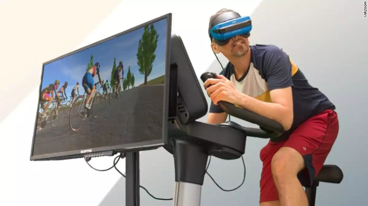 Bicicleta virtual - juego de bicicleta virtual