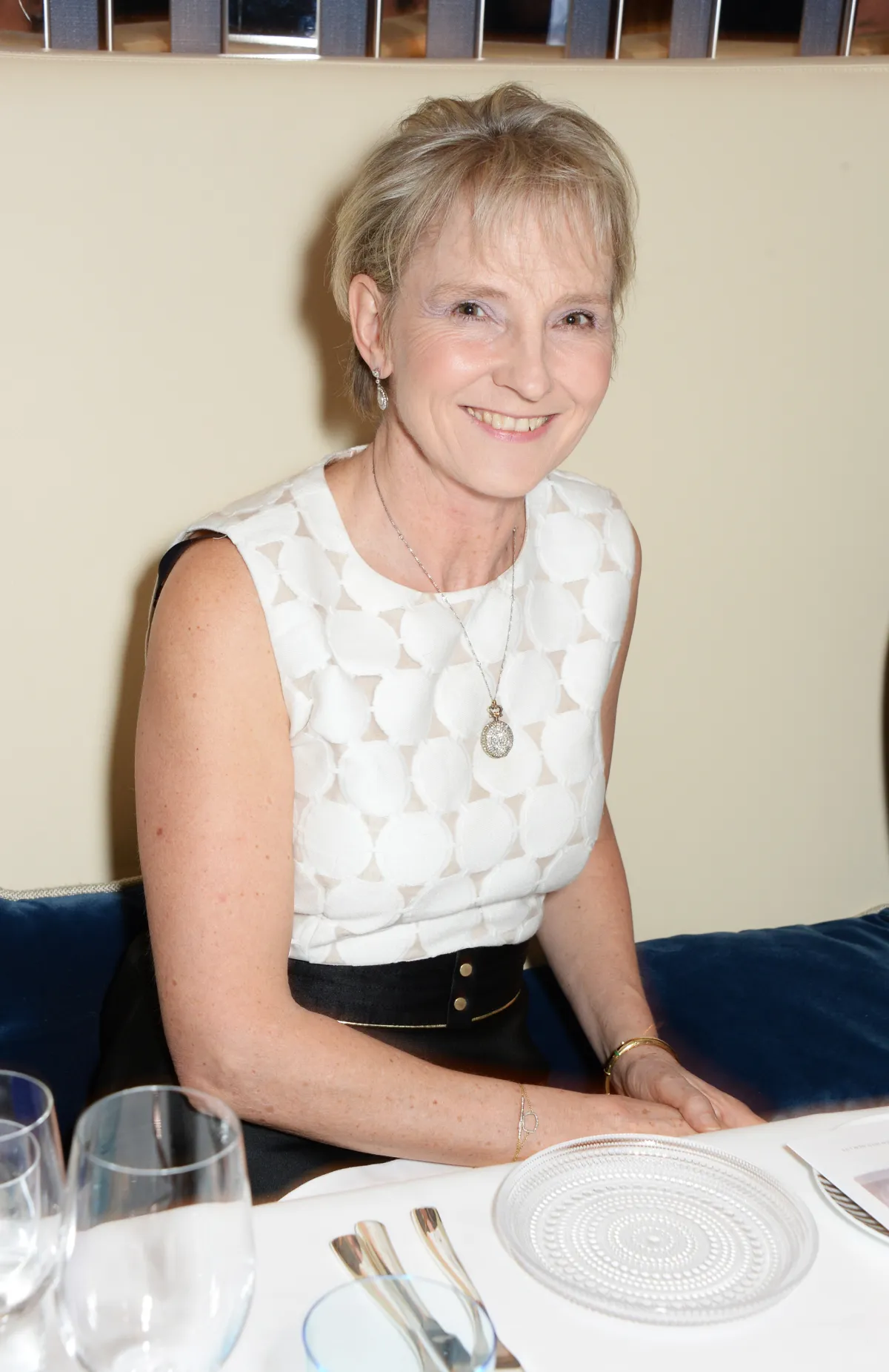 Carolyn Bartholomew se sentó al lado de Amal y George Clooney en la boda de Meghan y Harry 