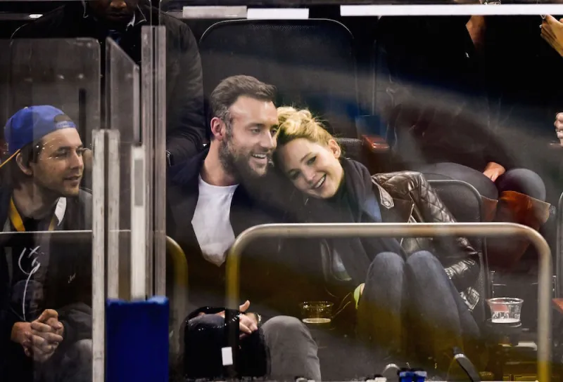 Celebrities at New York Rangers v Buffalo Sabres, NHL ice hockey match, Madison Square Garden, New York, USA - 04 Nov 2018