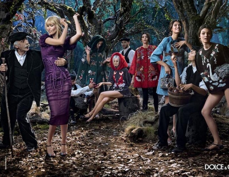 Claudia Schiffer para Dolce & Gabbana