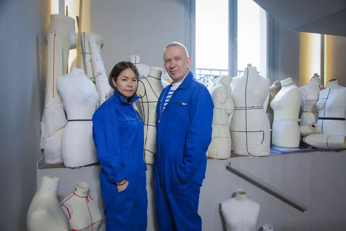 Chitose Abe & Jean Paul Gaultier (photo credit Gio Staiano)
