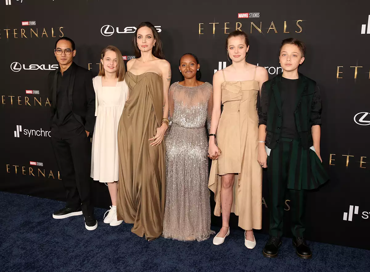 ¿Qué estudian los hijos de Angelina Jolie?