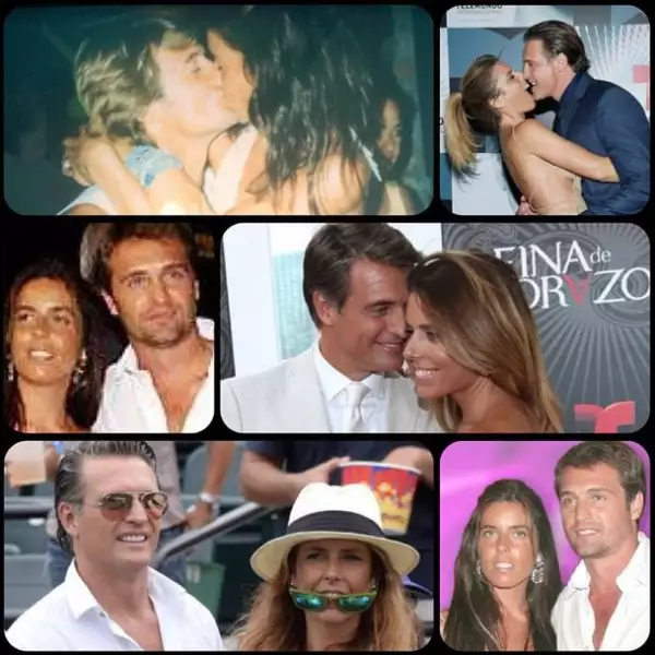La actriz compartió recientemente este collage con el texto: Mi amor mi cómplice mi todo !!!