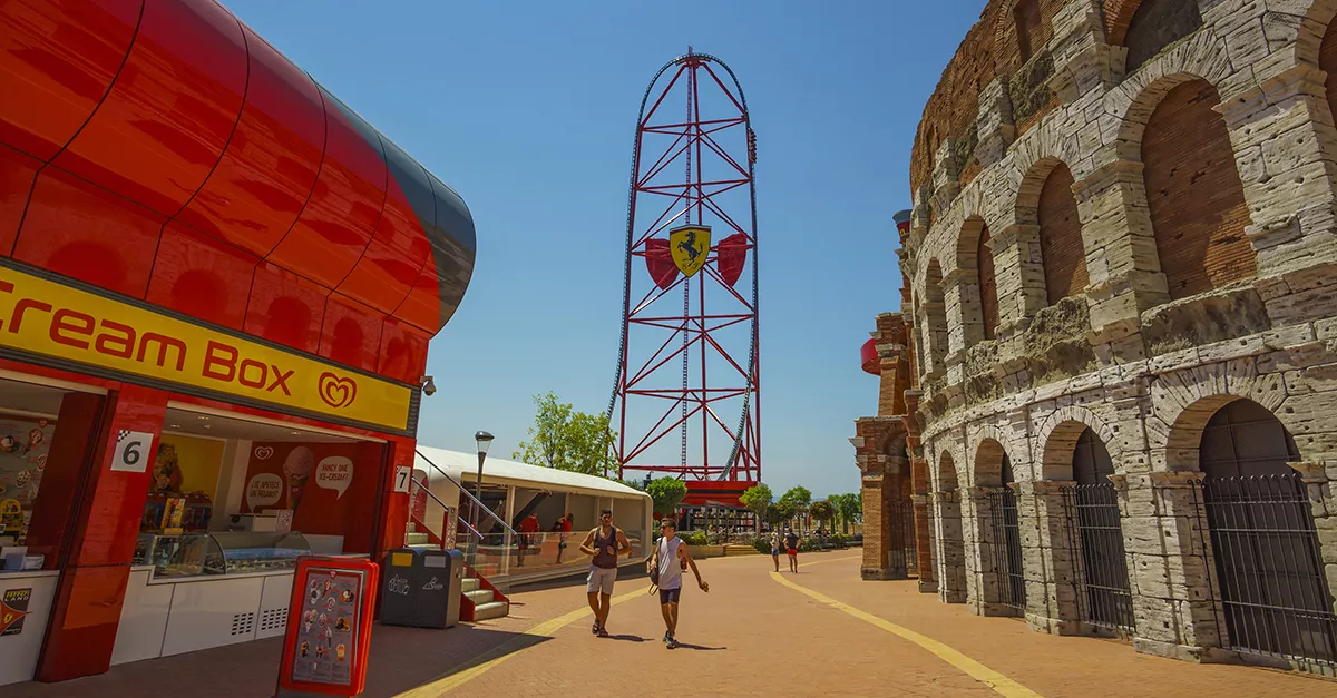 Ferrari, parque de diversiones