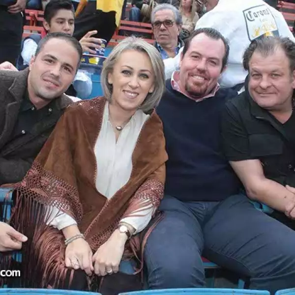 Carlos González,Pilar Solórzano,Fredy Solórzano y Billy Steta