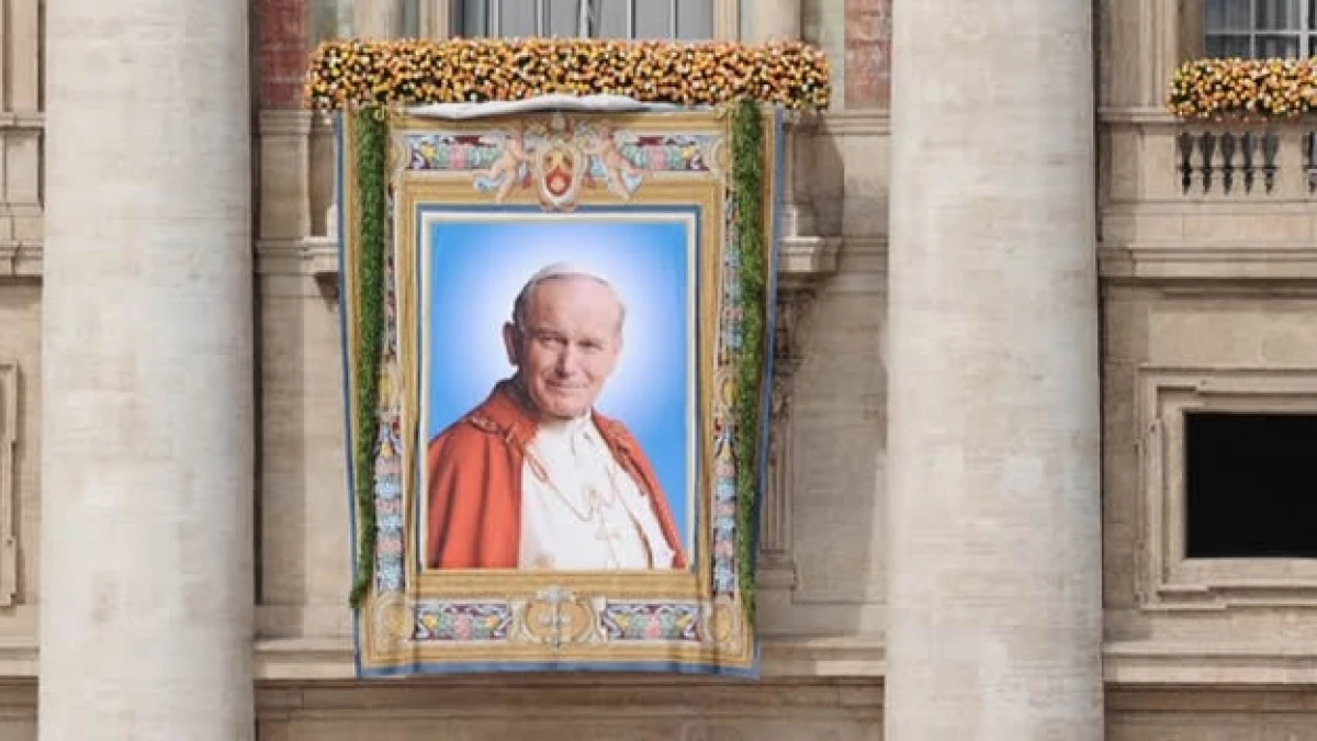 Imagen con la que será venerado el beato Juan Pablo II