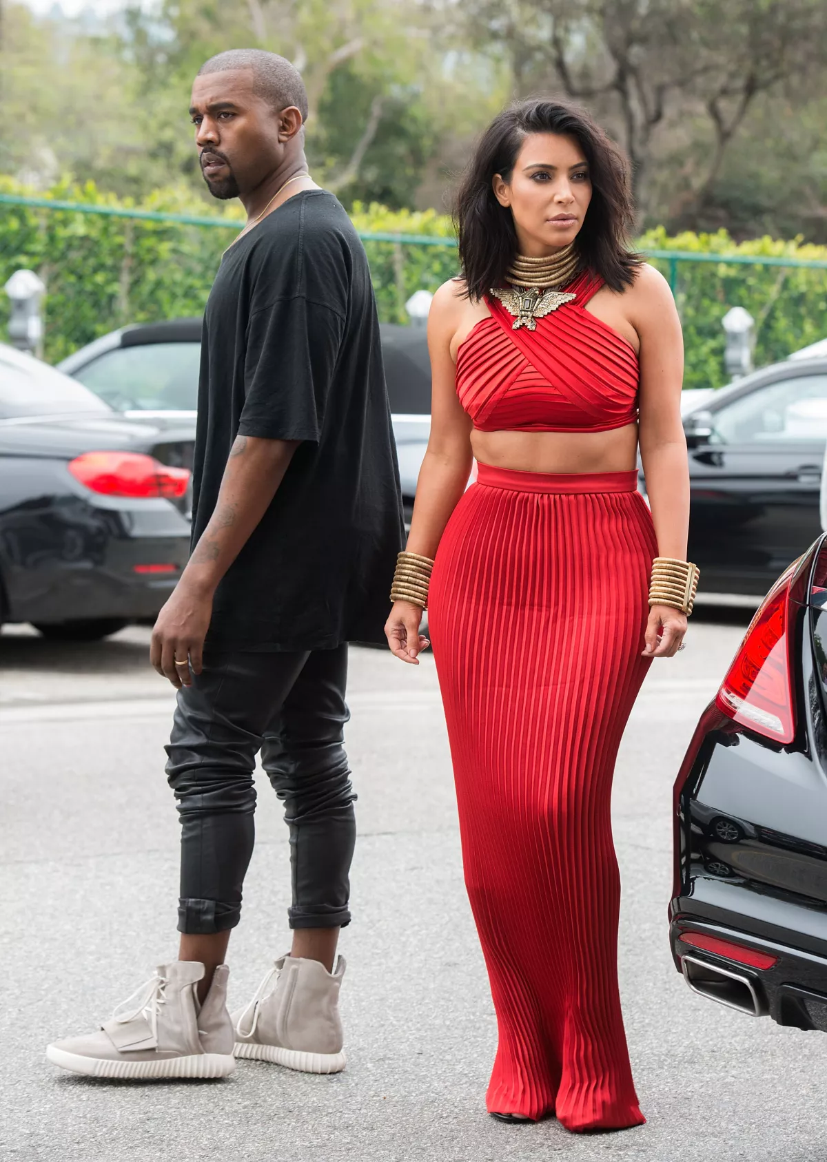 Kanye West y Kim Kardashian