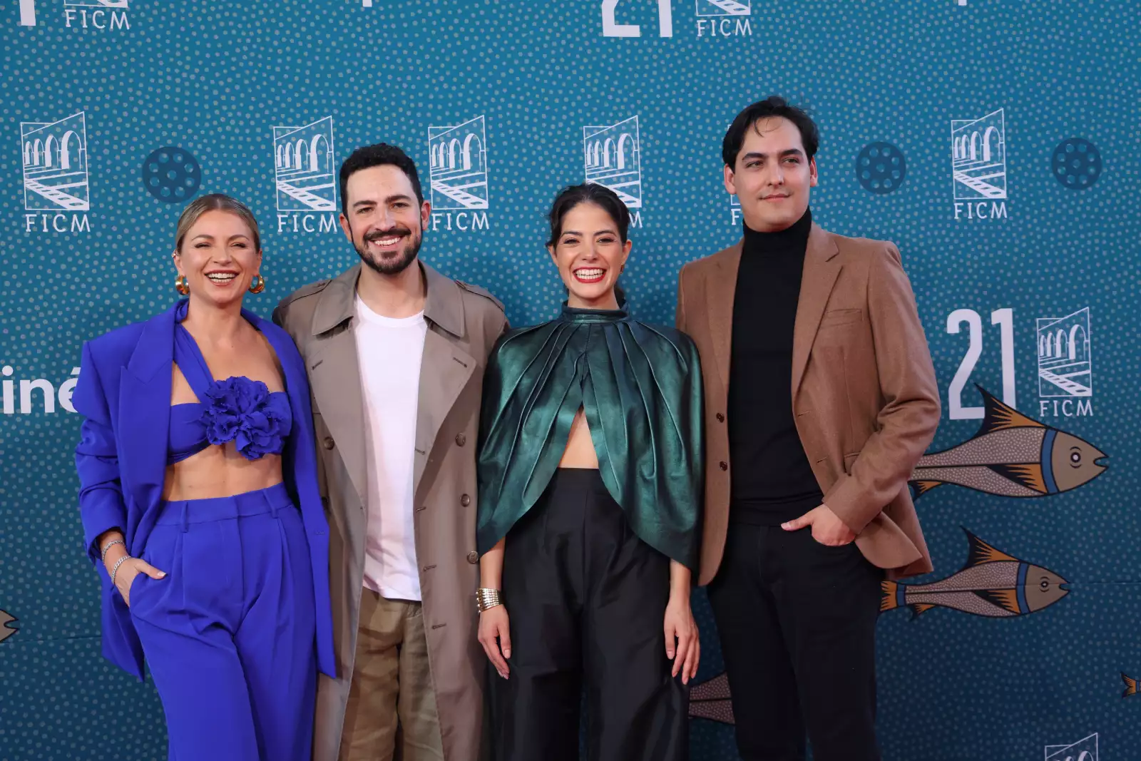 Ludwika Paleta, Diego del Río, Adriana Llabrés y Moises Melcho
