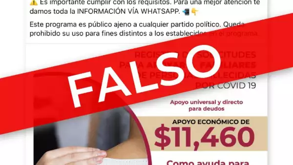 sitios web falsos de la Secretaría del Bienestar