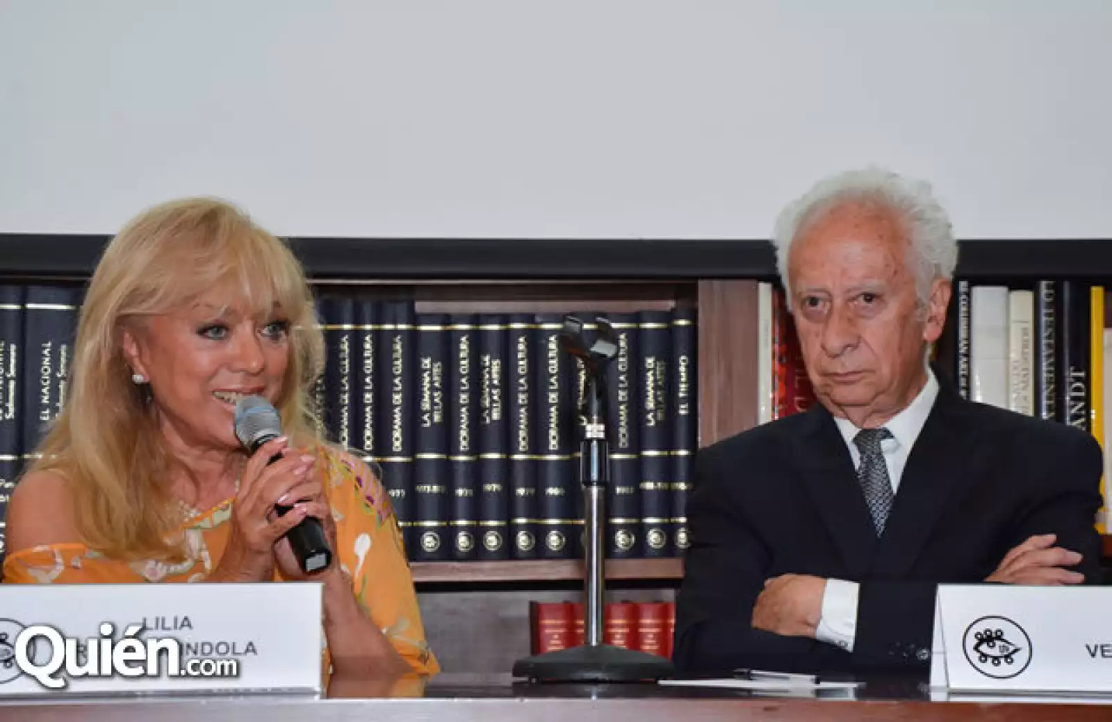 Lilia Reyes Spindola y Antonio Velasco Piña