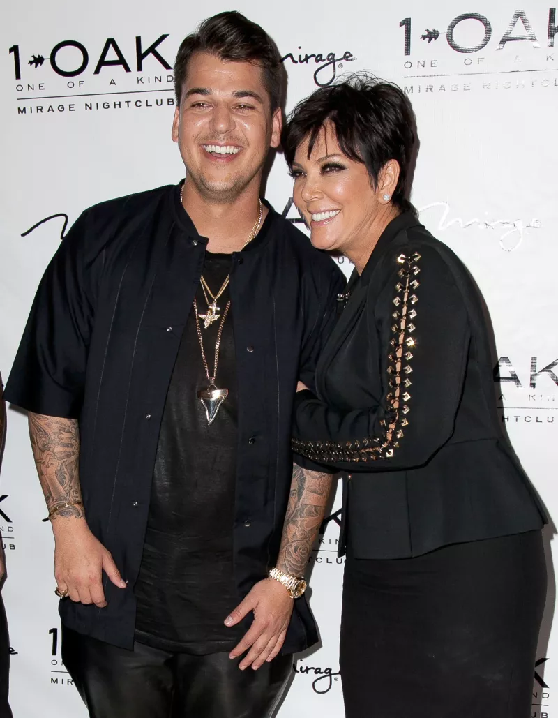 Rob Kardashian y Kris Jenner ahora venderán calcetines navideños
