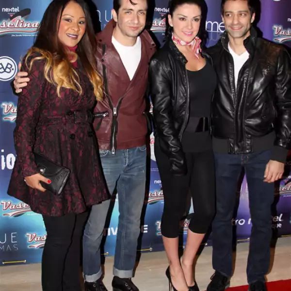 M´balia Marichal, Óscar Schwebel, Lidia Ávila y Ari Boroboy.