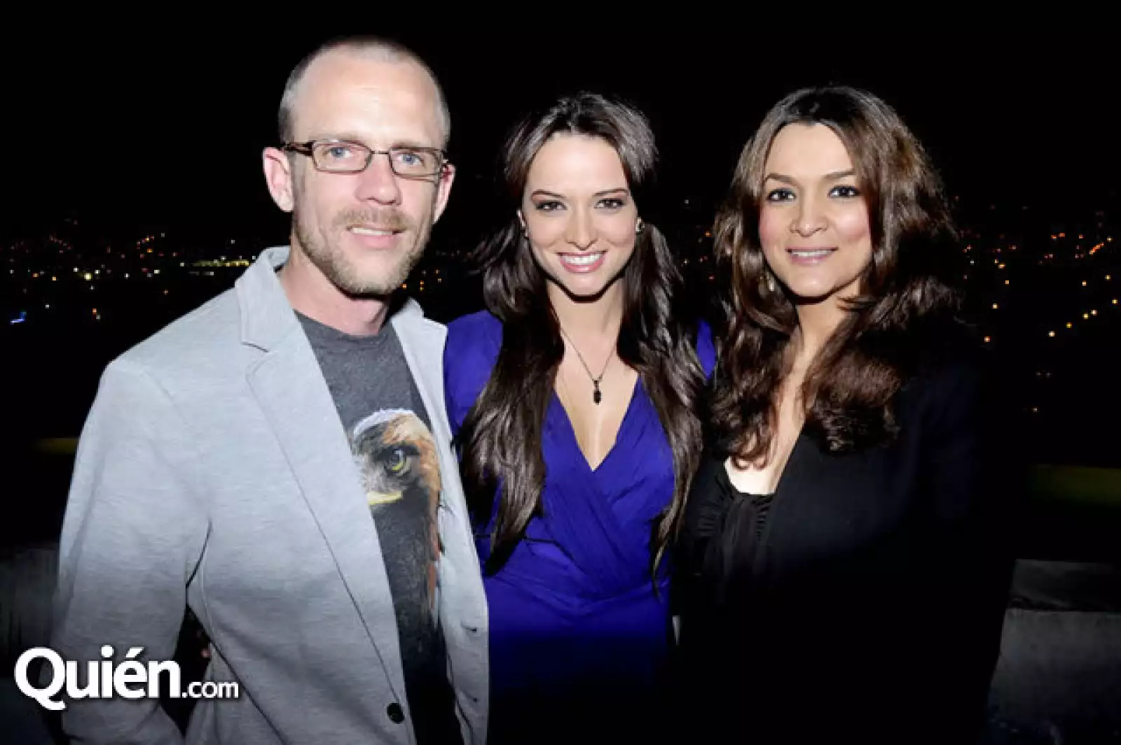 Aldo González con Dany y Alicia Plancarte
