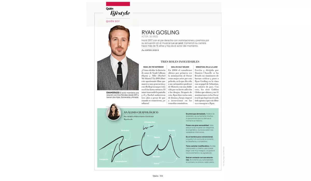 Ryan Gosling.