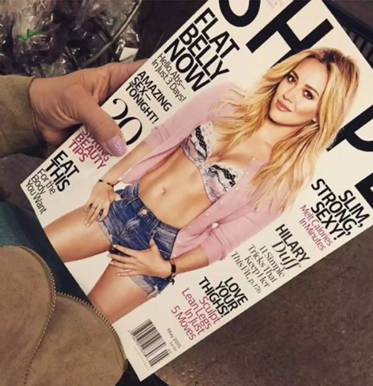 La mamá de 27 años se ve más hot que nunca en la portada de la revista Shape, en la que promete dar once tips para mantenerse tan fit como ella.