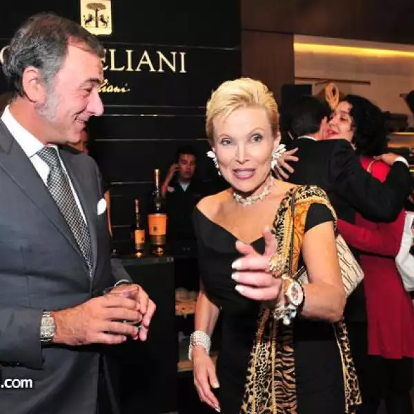 Cristiano Corneliani y Raquel Bessudo