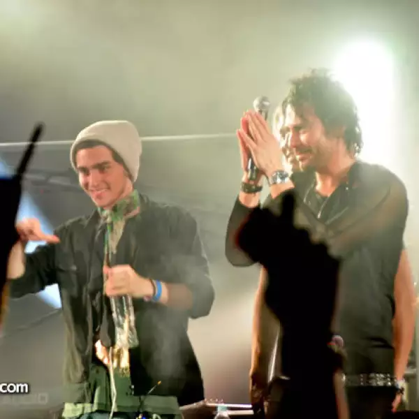 Beto Cuevas en el Woodstock Valle