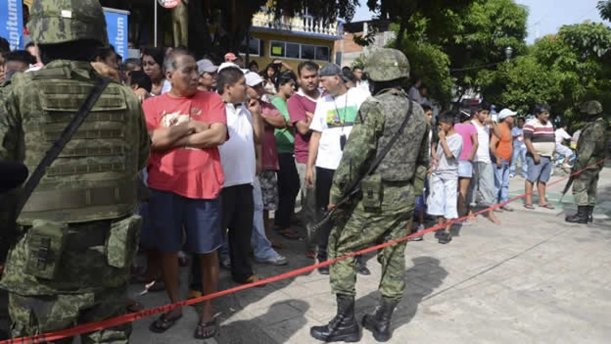 Militares en Guerrero