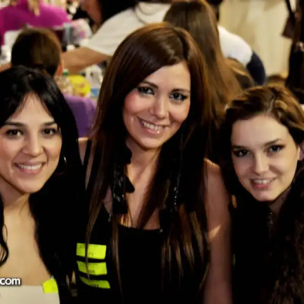 Susana García, Daniela Tijerina de Canavati y Andrea Chapa