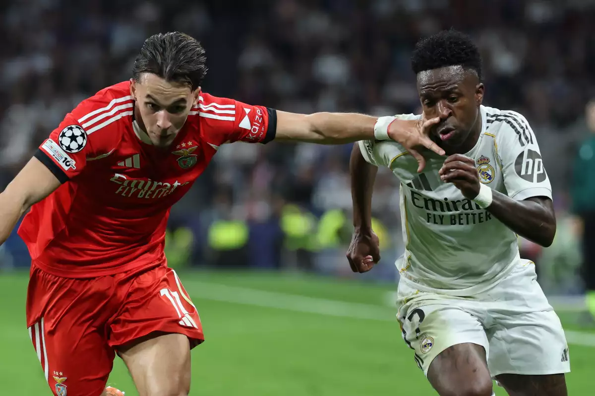 Real Madrid resiste al Benfica, logra remontada con Vinicius y avanza a octavos 