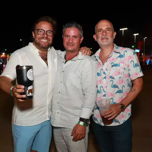 Edgar Pereda, Jorge Gemayel y Arturo Navarro 
