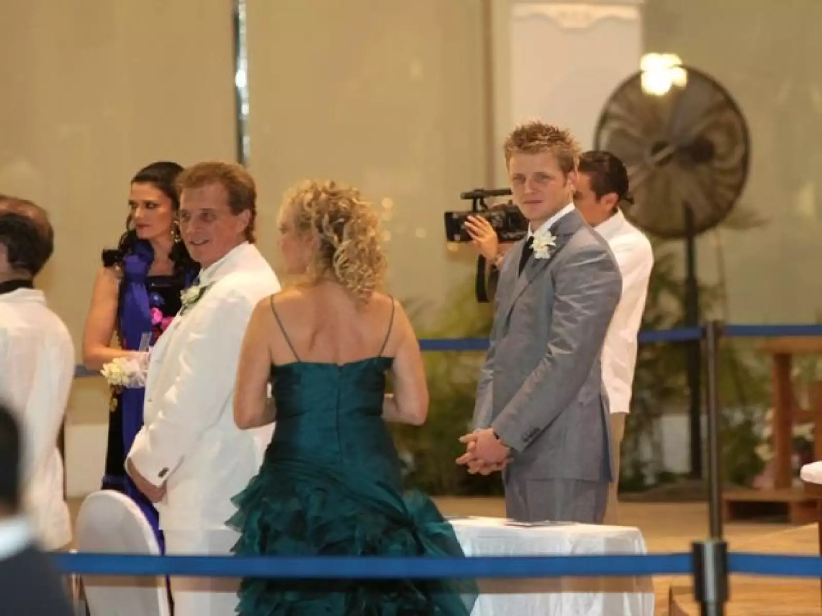 Boda de Alexander Acha y Christiane Burillo.