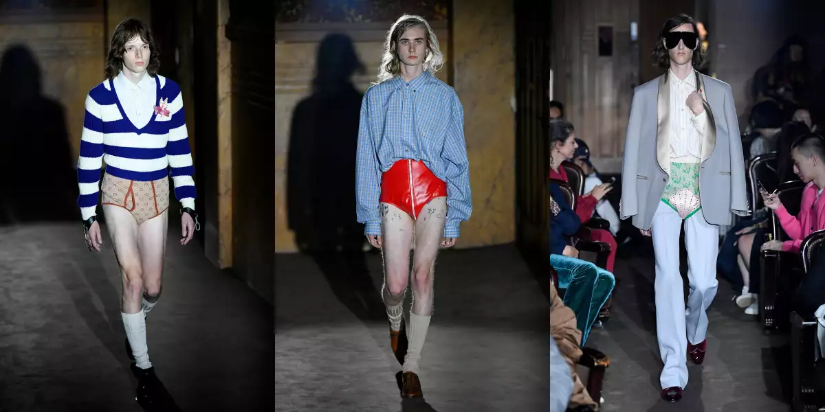 Gucci show, Runway, Spring Summer 2019, Paris Fashion Week, France - 24 Sep 2018