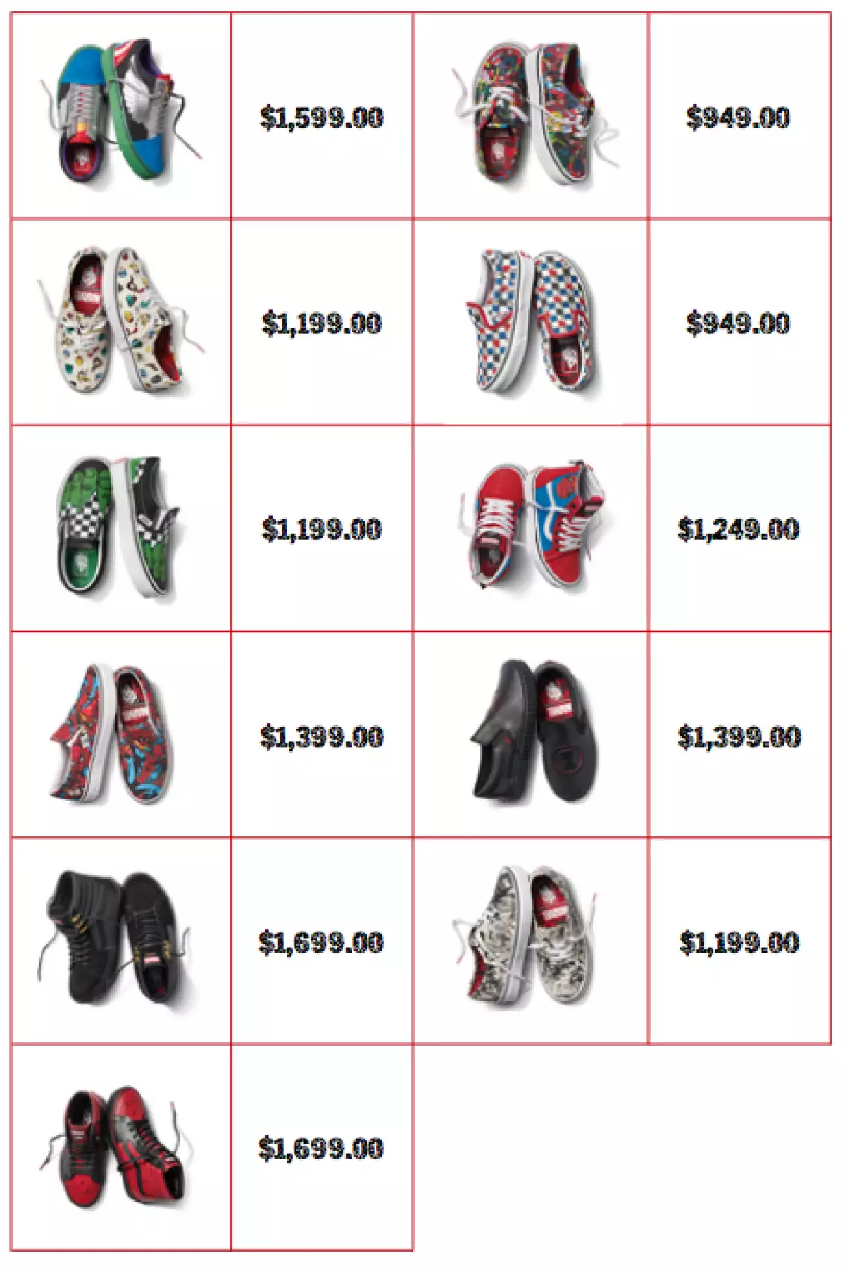 Marvel x Vans 3